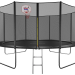 Батут GetActive Jump 14 ft-427 см 14480S2Y-L с лестницей внешней сеткой кольцом черный