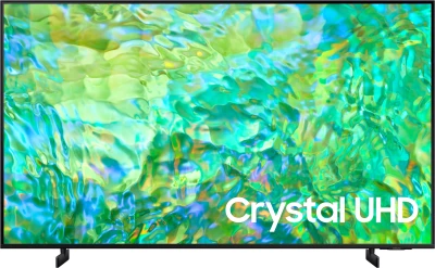 75" Телевизор Samsung UE75CU8000UXRU 2023 LED, HDR, Crystal UHD, черный