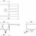 Кухонная мойка Aquasanita Tesa SQT101AW (alba 710)