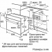 Духовой шкаф Bosch HBF113BV0Q Serie 2, белый, традиционная очистка, 66 л, 5 режимов