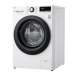 Стиральная машина LG AI DD TW4V3RS6W, с паром, белая, 10,5 кг, инверторный мотор с прямым приводом, 1400 об/мин