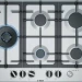 Газовая варочная панель Bosch PCS7A5M90, конфорок - 5 шт, решетки - чугун, панель - нержавеющая сталь, электроподжиг, газ-контроль, серебристый
