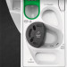 Стиральная машина AEG LFR85166OE, максимальная загрузка, кг: 10, количество режимов стирки: 12