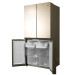 Холодильник CENTEK CT-1756 BEIGE GLASS TOTAL NF, 456 л , No Frost,  83.30х177.50х65.50 см
