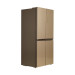 Холодильник CENTEK CT-1756 BEIGE GLASS TOTAL NF, 456 л , No Frost,  83.30х177.50х65.50 см
