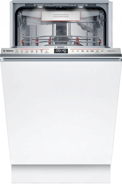 Посудомоечная машина BOSCH SPV6EMX05E, встраиваемая, узкая, 44.8 см, теплообменник, автоматическое открывание дверцы