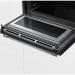 Электрический духовой шкаф Bosch CMG633BB1, Serie 8, черный, с СВЧ, переключатель Control Ring, AquaClean 