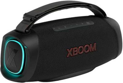 Колонка портативная LG Xboom XG8T черный 120W 2.1 BT, Bluetooth, функция HandsFree, IP67