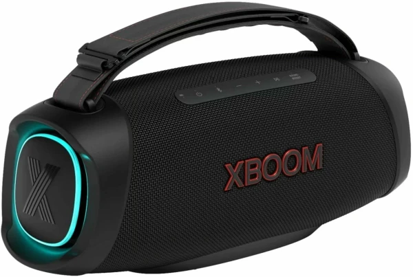 Колонка портативная LG Xboom XG8T черный 120W 2.1 BT, Bluetooth, функция HandsFree, IP67