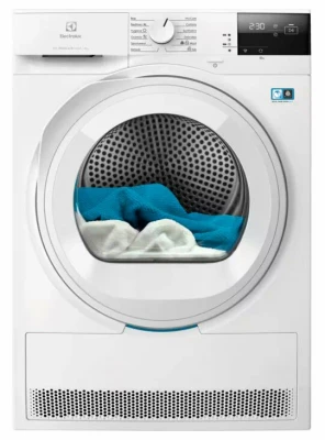 Сушильная машина Electrolux EW7D283VE, фронтальная загрузка, конденсационная сушка