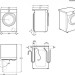 Стиральная машина с сушкой Electrolux EW7WR368SR, белый
