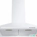 Кухонная вытяжка HOMSair Delta 50 (белый)