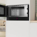 Микроволновая печь встраиваемая Bosch BFL9221B1, Serie 8, управление электронное, черная, 21л, ВхШхГ 38.2 x 59.4 x 31.8 см