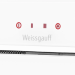 Кухонная встраиваемая вытяжка Weissgauff Blank 600 Touch White Glass