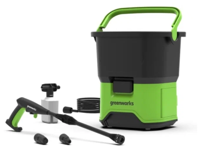 Аккумуляторная мойка высокого давления Greenworks GDC40, 70 бар, 300 л/ч, без АКБ и ЗУ