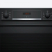 Электрический духовой шкаф Bosch HBA534EB0, Serie 4, черный, утапливаемые переключатели, EcoClean, телескопические направляющие