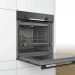 Электрический духовой шкаф Bosch HBA534EB0, Serie 4, черный, утапливаемые переключатели, EcoClean, телескопические направляющие