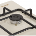 Варочная панель Simfer H45V35O517, WOK-конфорка, газ-контроль, бежевая