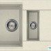 Кухонная мойка Elleci Easy 425 Bianco Antico 62