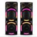 Колонки (акустическая система) Eltronic 30-57 CRAZY BOX 5000, LED посветка динамика (активная), эквалайзер, регулировка высоких низких частот
