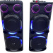 Колонки (акустическая система) Eltronic 30-57 CRAZY BOX 5000, LED посветка динамика (активная), эквалайзер, регулировка высоких низких частот