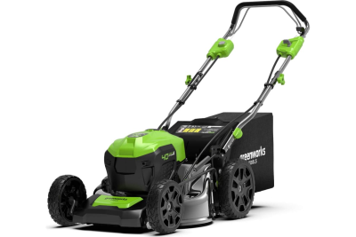 Бесщеточная самоходная аккумуляторная газонокосилка Greenworks GD40LM46SP 40 В, с 1 АКБ 4 А*ч и ЗУ 2506807UB 
