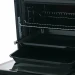 Электрический духовой шкаф Beko BBIS17300BCS, чёрный, 12 режимов, утапливаемые поворотные переключатели, каталитическая очистка, телескопические направляющие