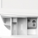 Стиральная машина AEG LFR61844BE 6000 Series, белая, 8 кг, 1400 об/мин, 10 режимов, инверторная