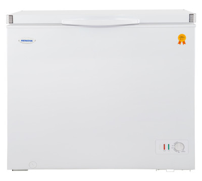 Морозильный ларь Renova FC-385C, белый, объём 385/325,5 л, класс В, поворотный механизм
