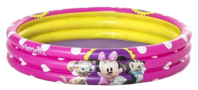 Детский бассейн Bestway Minnie 91079 (006307), 122х25 см розовый