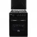 Газовая плита KRAFT KF-FSK5301GBL, 58 л, газ-контроль духовки, эмалированная, 4 конфорки