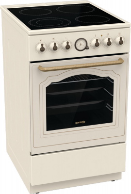 Электрическая плита GORENJE GECS5B70CLI, стеклокерамическая, 70л, бежевая