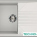 Кухонная мойка Elleci Tekno 400 Bianco Titano 68