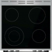 Электрическая плита GORENJE GECS6C70XC, стеклокерамическая, цвет серебристый