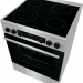 Электрическая плита GORENJE GECS6C70XC, стеклокерамическая, цвет серебристый