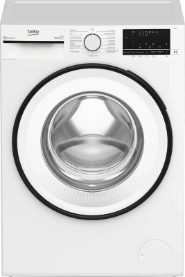 Стиральная машина Beko B3WFR56H2WWB, белая, 6.5кг, 1200 об/мин, инверторная, с фронтальной загрузкой, с паром