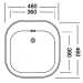 Кухонная мойка Kromevye EC 249