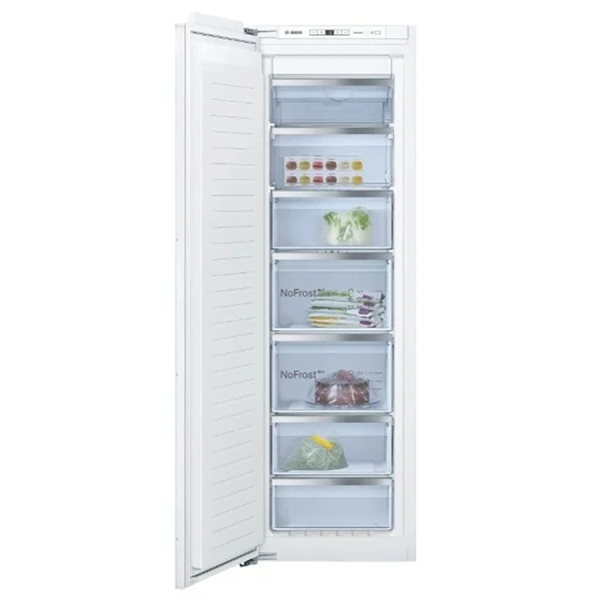 Встраиваемый морозильник Bosch GIN81AEF0, 235л, инверторный, No Frost, A+