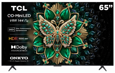 Телевизор TCL 65C6K UHD 4K SMART TV Google