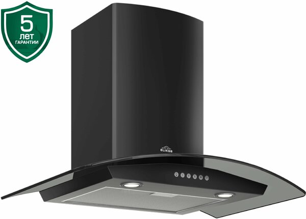 Вытяжка каминная Elikor Аметист S4 60П-700-Э4Д черный/черный