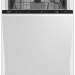 Встраиваемая посудомоечная машина Beko BDIS38120Q, 8 программ, белая, конденсационная, сенсорное управление, 3 уровня мытья посуды 