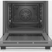 Электрический духовой шкаф Bosch HBG517ES0R, Serie 6, нержавеющая сталь, 71 л, 7 режимов, AquaClean, телескопические направляющие