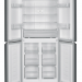 Холодильник SNOWCAP MD NF 400 BI 362л черная сталь