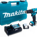 Дрель-шуруповерт Makita HP333DWAE (с 2-мя АКБ, кейс)
