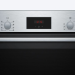 Электрический духовой шкаф Bosch HBF113BR0Q, Serie 2, нержавеющая сталь, гидролитическая очистка, 5 режимов, AquaClean