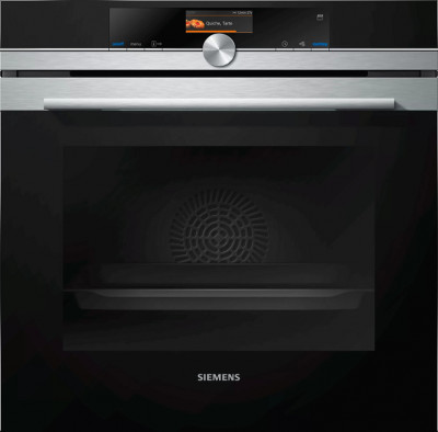 Духовой шкаф Siemens HS636GDS2, черный/нержавеющая сталь