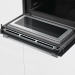 Компактный электрический духовой шкаф Bosch CMG636BS1, Serie 8, нержавеющая сталь, EcoClean, с СВЧ, переключатель Control Ring