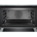 Компактный электрический духовой шкаф Bosch CMG636BS1, Serie 8, нержавеющая сталь, EcoClean, с СВЧ, переключатель Control Ring
