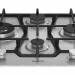 Газовая варочная панель Hotpoint HGMT 643 W I, чугунные решетки, газ-контроль конфорок, электроподжиг