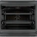 Электрический духовой шкаф Bosch HBF534EB0Q, черный, Serie 4, EcoClean, 7 режимов, телескопические направляющие, утапливаемые переключатели